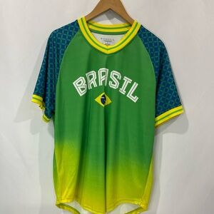 Bioworld Brazil Green and Yellow Sports Jersey